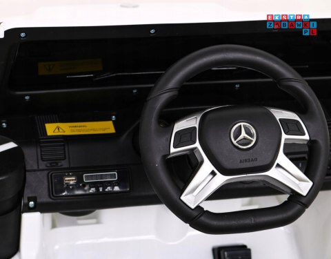 Mercedes G63 AMG Autko na akumulator + Pilot + 6 kół EVA + Wolny Start + MP3 LED