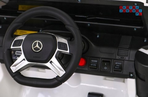 Mercedes G63 AMG Autko na akumulator + Pilot + 6 kół EVA + Wolny Start + MP3 LED