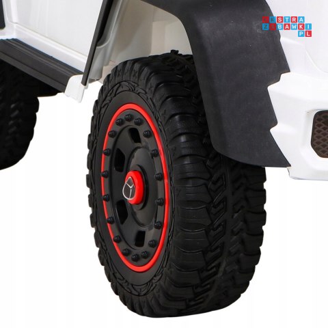 Mercedes G63 AMG Autko na akumulator + Pilot + 6 kół EVA + Wolny Start + MP3 LED