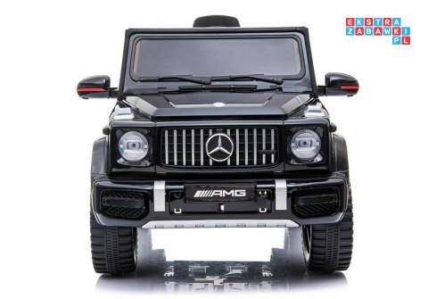 Mercedes G63 AMG Lakierowane Auto na Akumulator Ekoskóra EVA LED MP3