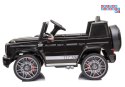 Mercedes G63 AMG Lakierowane Auto na Akumulator Ekoskóra EVA LED MP3