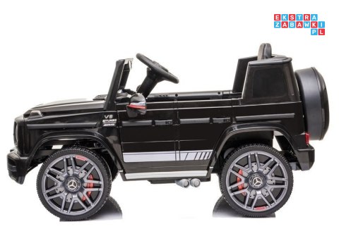 Mercedes G63 AMG Lakierowane Auto na Akumulator Ekoskóra EVA LED MP3