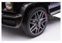 Mercedes G63 AMG Lakierowane Auto na Akumulator Ekoskóra EVA LED MP3