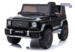 Mercedes G63 Lakierowany Pojazd 2x45W Auto na akumulator Ekoskóra EVA LED