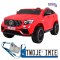 [XMX-608] Mercedes GLC 63S na akumulator 4x45W 24V/7Ah MP4 LED Ekoskóra Wolny Start EVA - czerwony
