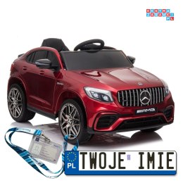 Mercedes GLC 63S QLS-5688 Auto Na Akumulator Lakier Ekoskóra EVA LED MP3