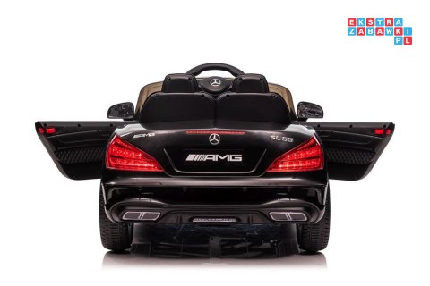 Mercedes SL65 S 2x45W elektryczne Auto Na Akumulator ekoskóra EVA LCD