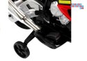 [1719] Motocykl BMW S1000RR na akumulator 2x45W 12V/7Ah ekoskóra EVA LED - czerwony
