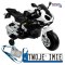 [1718] Motocykl BMW S1000RR na akumulator 2x45W 12V/7Ah ekoskóra EVA LED - czarny