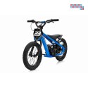 [BAIGOR-23] Motocykl Baigor Pro na akumulator 24V/250W wodoodporny z ekoskórą koła pompowane - niebieski