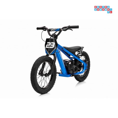 [BAIGOR-23] Motocykl Baigor Pro na akumulator 24V/250W wodoodporny z ekoskórą koła pompowane - niebieski