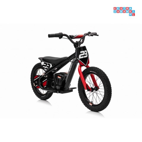 [BAIGOR-23] Motocykl Baigor Pro na akumulator 24V/250W wodoodporny z ekoskórą koła pompowane - czarny