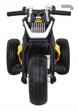 [LL8001-A] Motocykl Future na akumulator 2x25W 12V/7Ah Wolny start Panel audio Koła EVA - żółty
