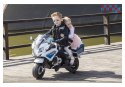 [2818] Motocykl BMW R1200 Policja na akumulator 1x45W 12V/3.5Ah EVA LED - biały