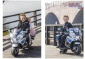 [2818] Motocykl BMW R1200 Policja na akumulator 1x45W 12V/3.5Ah EVA LED - biały