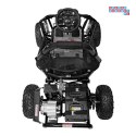 [GK008E] Gokart Mud Monster na akumulator 1x1000W 48V/20Ah koła pompowane sportowe siedzenie z pasami - czarny