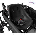 [GK008E] Gokart Mud Monster na akumulator 1x1000W 48V/20Ah koła pompowane sportowe siedzenie z pasami - czarny