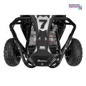 [GK008E] Gokart Mud Monster na akumulator 1x1000W 48V/20Ah koła pompowane sportowe siedzenie z pasami - czarny