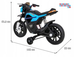 Night Rider Motor na akumulator z Kółkami pomocniczymi dla dzieci MP3 USB + Gaz w manetce