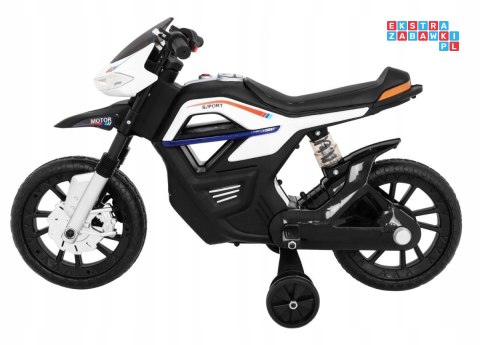 Night Rider Motor na akumulator z Kółkami pomocniczymi dla dzieci MP3 USB + Gaz w manetce