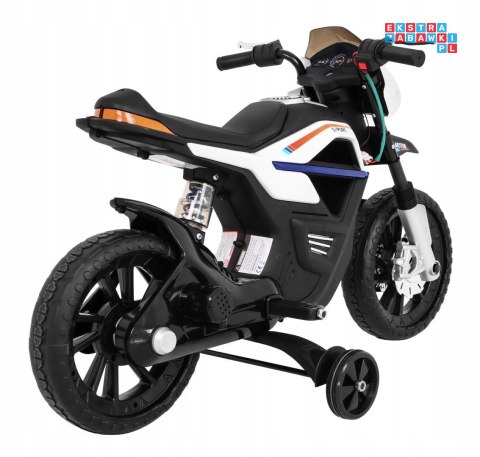 Night Rider Motor na akumulator z Kółkami pomocniczymi dla dzieci MP3 USB + Gaz w manetce