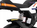 Night Rider Motor na akumulator z Kółkami pomocniczymi dla dzieci MP3 USB + Gaz w manetce
