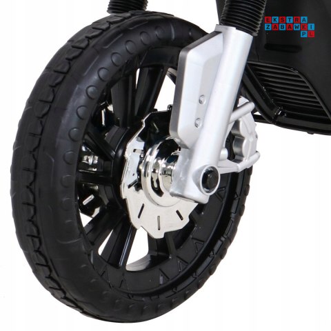 Night Rider Motor na akumulator z Kółkami pomocniczymi dla dzieci MP3 USB + Gaz w manetce