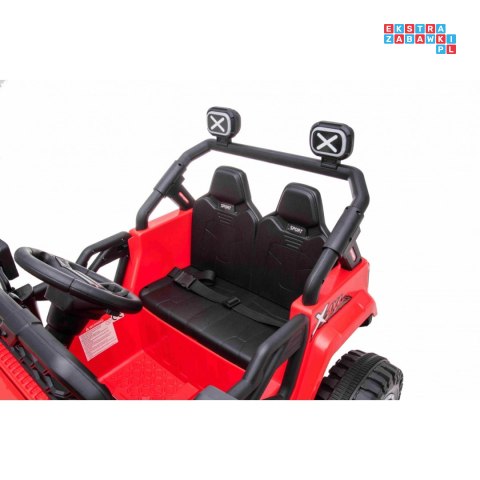 OFF Road speed 4X35W Auto na akumulator dla dzieci Ekoskóra Radio