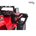 OFF Road speed 4X35W Auto na akumulator dla dzieci Ekoskóra Radio