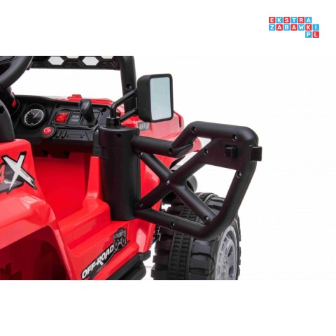 OFF Road speed 4X35W Auto na akumulator dla dzieci Ekoskóra Radio