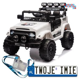 Off-road climber Auto na akumulator ekoskóra EVA pojazd 2X35W 2X20W