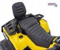 [CA005] Quad CAN-AM Outlander ATV na akumulator 4x200W 24V/7Ah EVA LED ekoskóra - żółty