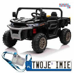 Pick-Up Speed 900 z napędem 4x4 Auto dla dzieci Ruchomy kiper Bagażnik Pilot Łopatka Audio LED