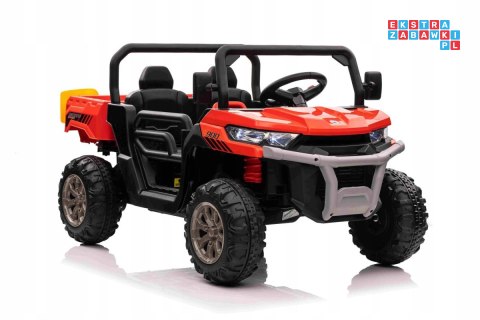 Pick-Up Speed 900 z napędem 4x4 Auto dla dzieci Ruchomy kiper Bagażnik Pilot Łopatka Audio LED