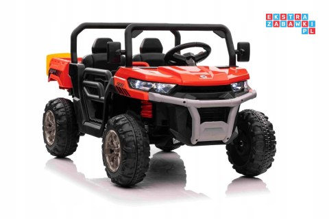 Pick-Up Speed 900 z napędem 4x4 Auto dla dzieci Ruchomy kiper Bagażnik Pilot Łopatka Audio LED