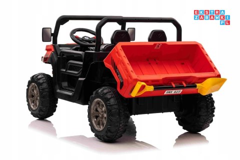 Pick-Up Speed 900 z napędem 4x4 Auto dla dzieci Ruchomy kiper Bagażnik Pilot Łopatka Audio LED