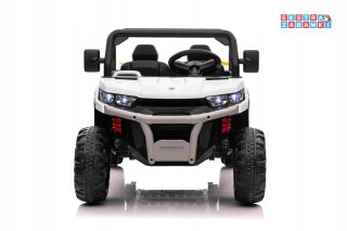Pick-Up Speed 900 na akumulator z elektrycznym kiprem - biały, 4x45W, 12V/10Ah, LED, bagażnik, pilot [XMX-623]