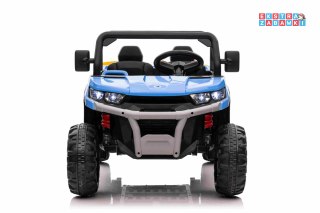 Pick-Up Speed 900 buggy na akumulator 4x4 - niebieski, 4x45W, 12V/10Ah, LED, bagażnik, pilot [XMX-623]