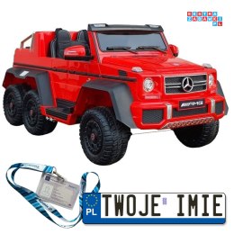 Pojazd Auto Na Akumulator Mercedes 6x45W MP4