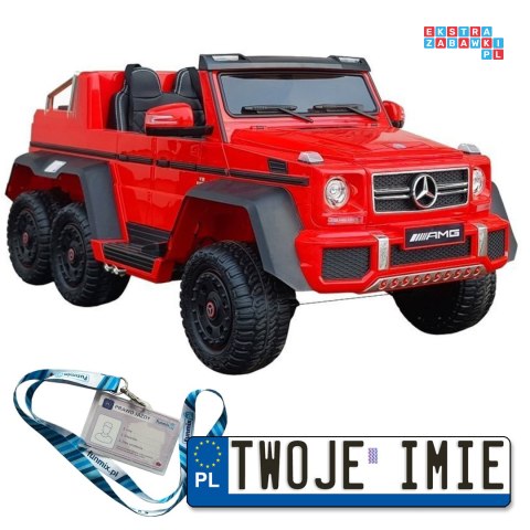 Pojazd Auto Na Akumulator Mercedes 6x45W MP4