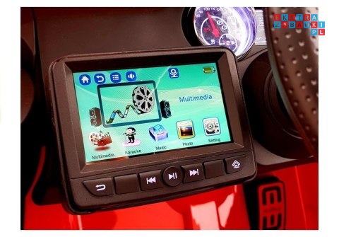 Pojazd Auto Na Akumulator Mercedes 6x45W MP4