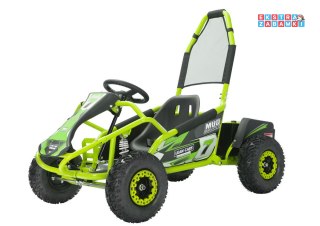 Predator buggy na akumulator - zielony, 1000W, bezszczotkowy, pompowane koła