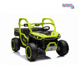 Pojazd Farmer Truck UTV Racing Na Akumulator Ekoskóra EVA Mp3 USB Pasy LED