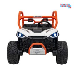 Pojazd Farmer Truck UTV Racing Na Akumulator Ekoskóra EVA Mp3 USB Pasy LED