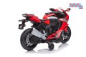 [13555] Motocykl Honda CBR 1000RR na akumulator 1x45W 12V/3.5Ah LED melodie i klakson - czerwony