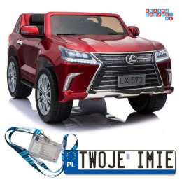 Pojazd na Akumulator LEXUS DK-LX570 Lakierowany LCD 4x45W EVA LED
