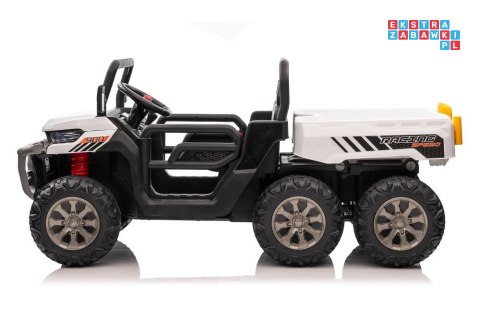 Pojazd XMX623B Na Akumulator 24V Ekoskóra Koła EVA LED MP4 Bluetooth Pasy