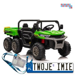 Pojazd XMX623B Na Akumulator 24V Ekoskóra Koła EVA LED MP4 Bluetooth Pasy