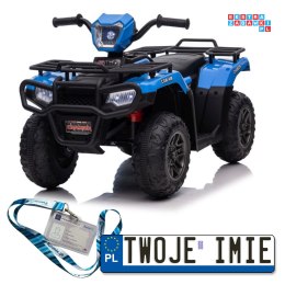 [13554] Quad JC915 na akumulator 2x45W 12V/4,5Ah MP3 LED - niebieski