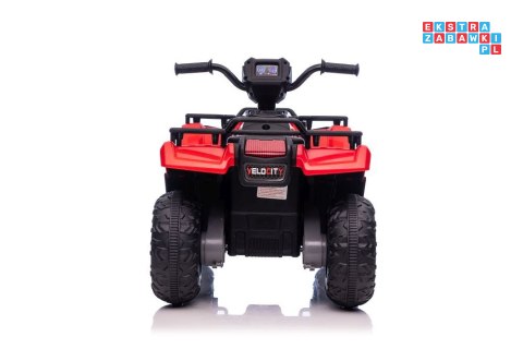 [13551] Quad JC915 na akumulator 2x45W 12V/4,5Ah MP3 LED - czerwony